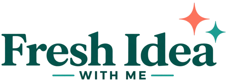 Fresh Idea With Me horizontal logo